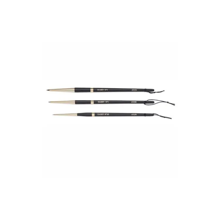 ISABEY Pinceau Repique 6229i N°6 – Kolinsky Sable – Forme Ronde – Qualité Professionnelle